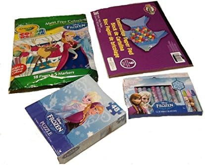 Girls Mess Free Disney Coloring bundle pkg 4 Counts