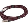 Musician's Gear Tweed Lo-Z Woven Mic Cable Black Tweed 20 Foot