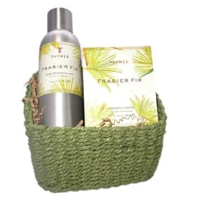 The Thymes Frasier Fir Home Fragrance Gift Basket