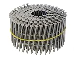 Anchor 214x092WCSSRZ 2-1/4-Inch by 0.092 15 Degree Wire Coil Stainless Steel Ring Shank Siding Nails 900/CTN