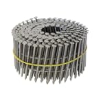 Anchor 214x092WCSSR 2-1/4-Inch by 0.092 15 Degree Wire Coil Stainless Steel Ring Shank Siding Nails 3,600/CTN