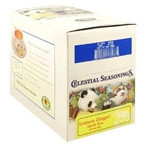 Celestial Seasonings Lemon Zinger Herbal Tea K-Cup Portion Pack for Keurig K-Cup Brewers 24-Count
