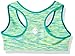 Maidenform Big Girls' Seamless Racerback Sports Bra, Green Space Dye, M