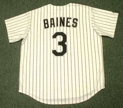 HAROLD BAINES Chicago White Sox Majestic 2006 Home Baseball Jersey, LARGE