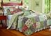 Greenland Home Blooming Prairie Twin Quilt Bonus Set Greenland Home Blooming Prairie Twin Quilt Bonus Set