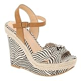 ALDO Shampine - Women Wedge Sandals - Black Miscellaneous - 8
