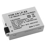 2 Pack LP-E8 LPE8 Equivalent Battery for Canon EOS Rebel 550D, Rebel T2i