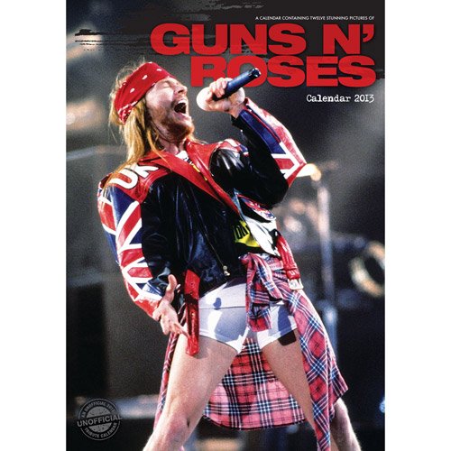ガンズ・アンド・ローゼズ　2013年カレンダー/（RS）/AA13-13