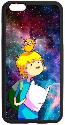 Adventure Time, Custom iphone 6 (4.7 inch) Case Cover TPU Rubber for iphone 6