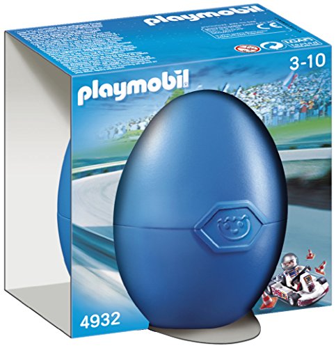 Playmobil Easter Egg Blue - Go Cart and Driver Set