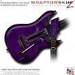 Abstract 01 Purple Skin fits Band Hero, Guitar Hero 5 & World Tour Guitars for XBOX 360 & PS3 (GUITAR NOT INCLUDED) by WraptorSkinz