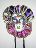 Purple Jolly Arcobaleno + Bav Venetian Mask
