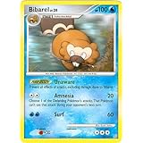 Pokemon Diamond and Pearl Stormfront Single Card Bibarel #32 Uncommon
