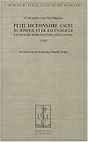 Petit dictionnaire usuel de mimique et de dactylologie � l'usage des m�decins et des gens du monde
