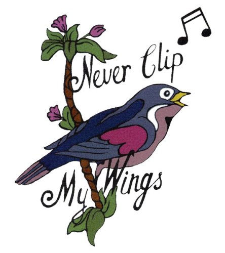 Never Clip: (Full Size) Temporaray Tattoo