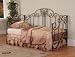 Powell Salem Daybed - Distressed Pewter & Mottled Black Textured Overlay with Rub-Through Accents