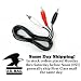 QVS CC399-06 Compatible 3.5mm Mini-Stereo to Two RCA Male Speaker Cable