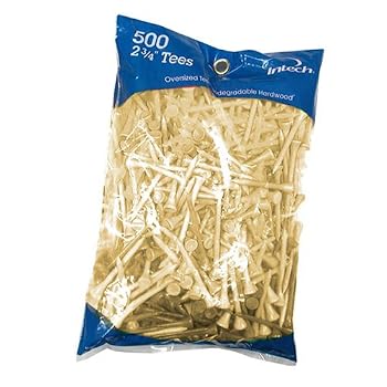 Set A Shopping Price Drop Alert For Intech 500 Pack 2 3/4-Inch Natural Tees