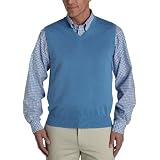 IZOD Men's Solid Vest,Marnel Blue,XX-Large