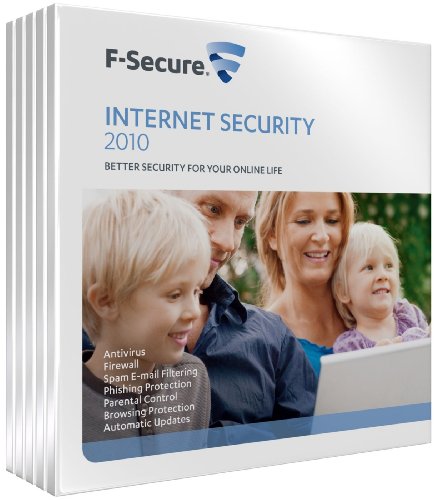 F-Secure Internet Security 2010 – OEM – 1 Year – 5 Pack (PC CD)