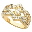 14K Yellow Gold Diamond Ring - 1.00 Ct.