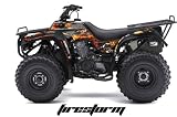 AMR Racing Kawasaki Bayou 250, Bayou 220, Bayou 300 ATV Quad, Graphic Kit - F...