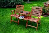 Review   / Freemantle Companion Bench - Garden Benches