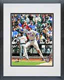 Ike Davis New York Mets - MLB Framed and Matted Photo - 2011 Action - 16x20 Photo