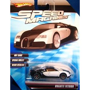 Hot Wheels Speed Machines Bugatti Veyron - 1:64 Scale by 