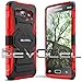 Evocel Galaxy J1 (2015) Case, [New Generation Series] Belt Clip Holster, Kickstand, & Dual Layer for Samsung Galaxy J1 (Model No J100) / J1 (2015 Release), Red (EVO-SAMJ1-XX03)