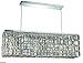 Elegant Furniture Maxime 8 Light Chrome Chandelier Clear Elegant Cut Crystal