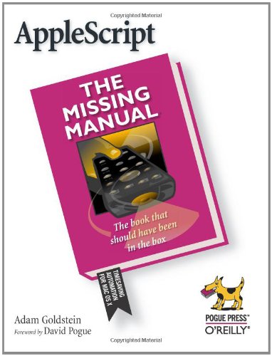 AppleScript: The Missing Manual