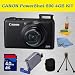 Canon PowerShot S90 10MP Digital Camera with 3.8x Wide Angle Optical Image Stabilized Zoom and 3-inch LCD , Deluxe Carrying Case, 3pc. Lens Cleaning Kit, 4 GB High Speed Card Memory Card, Hi-Speed SD USB 2.0 Card Reader, Mini Flexible Table Top Tripod and Angel Cleaning Cloth