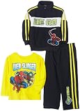  : Spiderman  Boys 2-7 3 Piece Pant Set