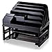 Officemate Side Load Sorter and Organizers with Two Letter Trays, Black (22155)