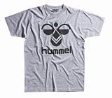 hummel Herren Trikot Classic Bee Baumwoll T-shirt, grau, M, 07-761, 2006