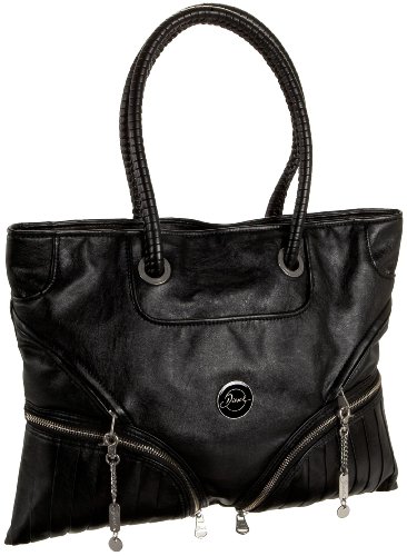 Diesel Women’s Kiodo East West Shoulder Bag Black T8013 Medium
