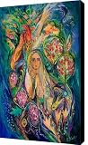 The Queen of Shabbat Canvas Print / Canvas Art - Artist Elena Kotliarker