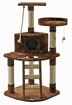 Go Pet Club Cat Tree,47.5-inch,Brown

