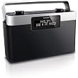 Philips AE5430/10 Tragbares Radio mit DAB+/Digitalradio, LCD-Display, Info-Anzeige, Smart Scan, Men�steuerung, 2 W Ausgangsleistung (schwarz/silber)