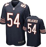 Brian Urlacher Jersey Home Navy Game Replica #54