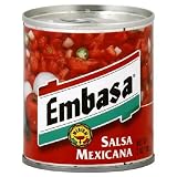 Embasa Salsa Mexicana, 7-Ounce Cans (Pack of 12)