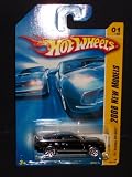 Hot Wheels 2008 001 New Models 2007 '07 Shelby GT-500 Black GT 500 2008 1 1:64 Scale