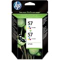 HP Original 57 2-Pack Tri-colour Ink Cartridges