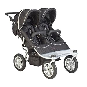 Valco Baby Tri-mode Twin Stroller EX- Raven