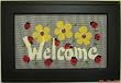 Large Painted Screen - Ladybugs