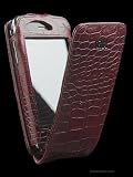 Sena Magnet Flipper Case for Apple iPhone 3G/3GS, Croco Burgundy