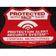 STATIC CLING SECURITY SYSTEM DECALS