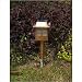 Unique Arts M24012 Copper Solar Lantern with Stake