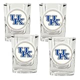 Kentucky Wildcats NCAA 4pc Shot Glass Set